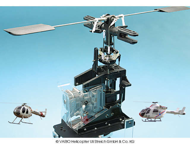 2-Blatt Mechanik NOTAR System VARIO Helicopter - Herst.-Nr. 1002/28
