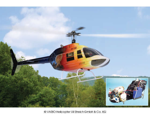 Jet Ranger XL mit XLV Mechanik für Turbine PJW-R VARIO Helicopter - Herst.-Nr. 1051
