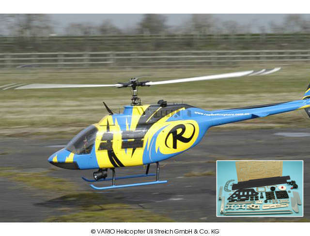 Jet Ranger XL m, Turbinenzubehör VARIO Helicopter - Herst.-Nr. 1052