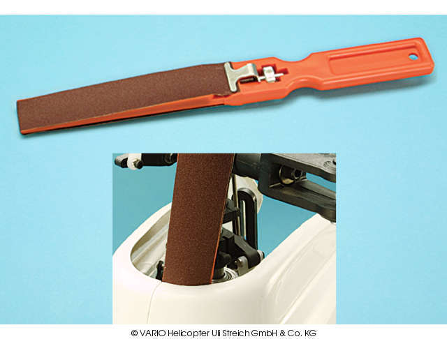 Schmirgelfeile 25 cm, konkav VARIO Helicopter - Herst.-Nr. 11/56