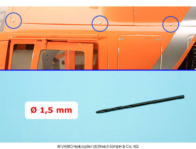 Spiralbohrer 1,5mm VARIO Helicopter - Herst.-Nr. 11/70