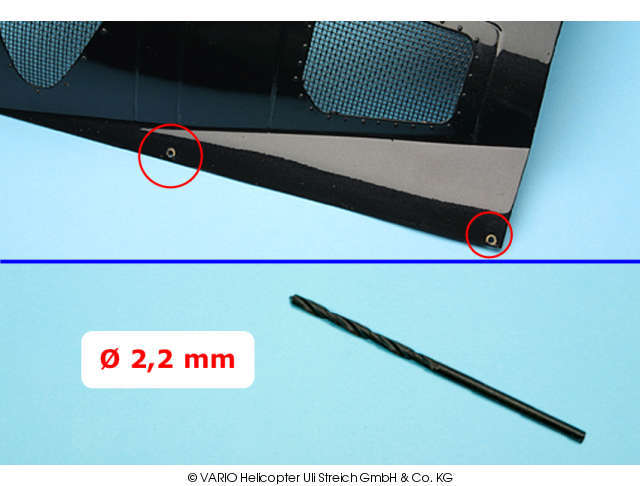 Spiralbohrer 2,2mm VARIO Helicopter - Herst.-Nr. 11/75