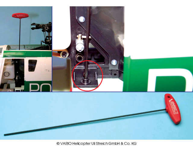 Inbus-Schlüssel M4 VARIO Helicopter - Herst.-Nr. 11/8