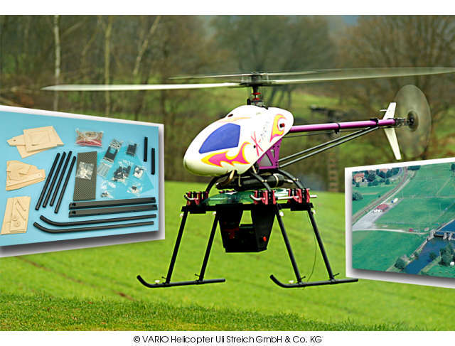 Foto- und Video-Landegestell VARIO Helicopter - Herst.-Nr. 118/62
