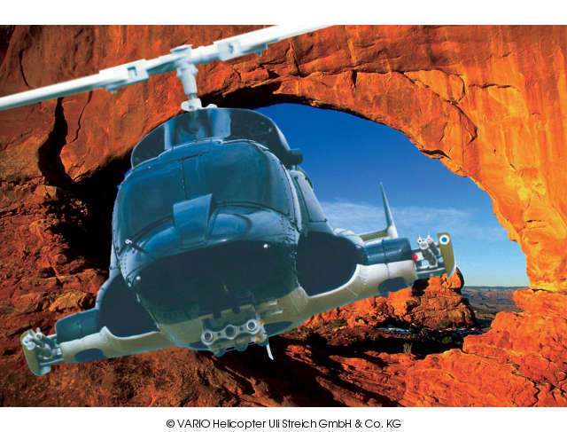 Rumpfbausatz AIRWOLF VARIO Helicopter - Herst.-Nr. 2001