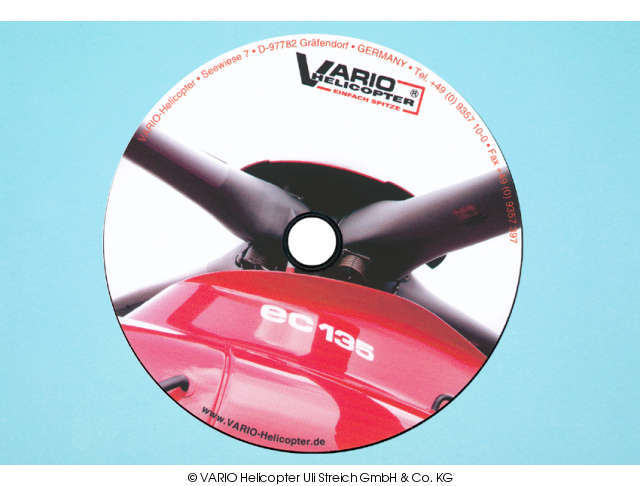 Bildersatz EC 135 auf CD-ROM VARIO Helicopter - Herst.-Nr. 3610