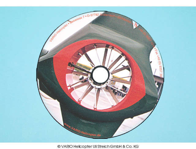 Bildersatz EC 135 auf CD-ROM VARIO Helicopter - Herst.-Nr. 3611