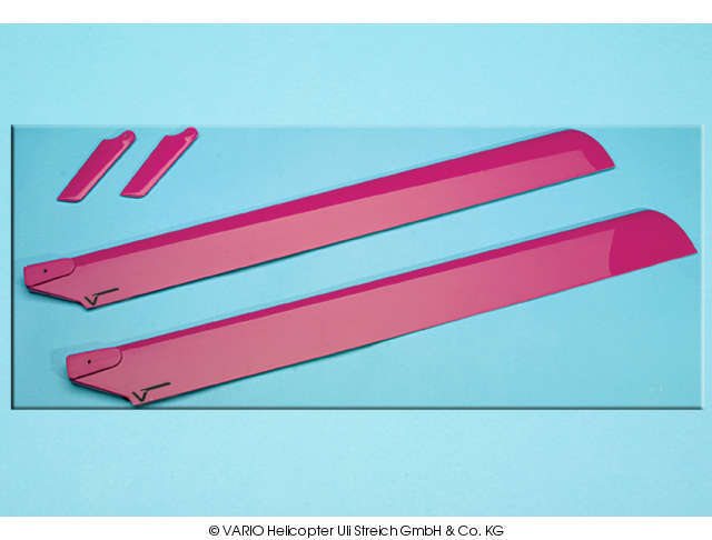 3-D Rotorblatt-Set 1390 mm VARIO Helicopter - Herst.-Nr. 403/12