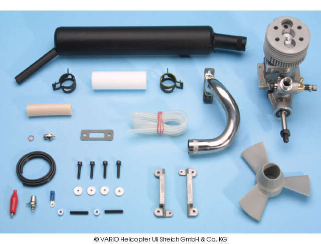 Rumpf-Motorset Rossi 11,5 ccm VARIO Helicopter - Herst.-Nr. 842