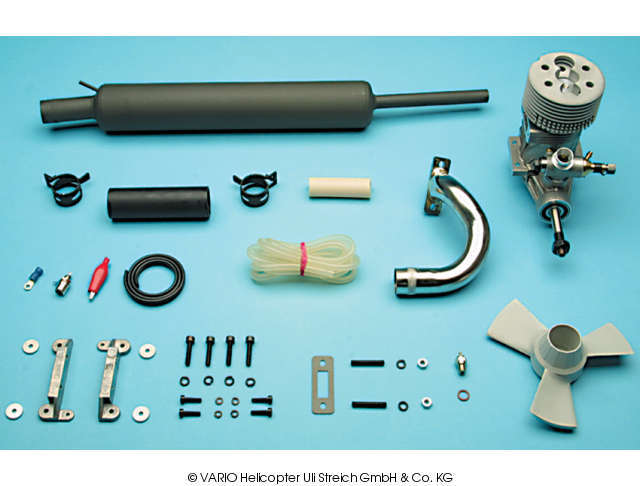 Rumpf-Motorset Rossi 11,5 ccm VARIO Helicopter - Herst.-Nr. 866