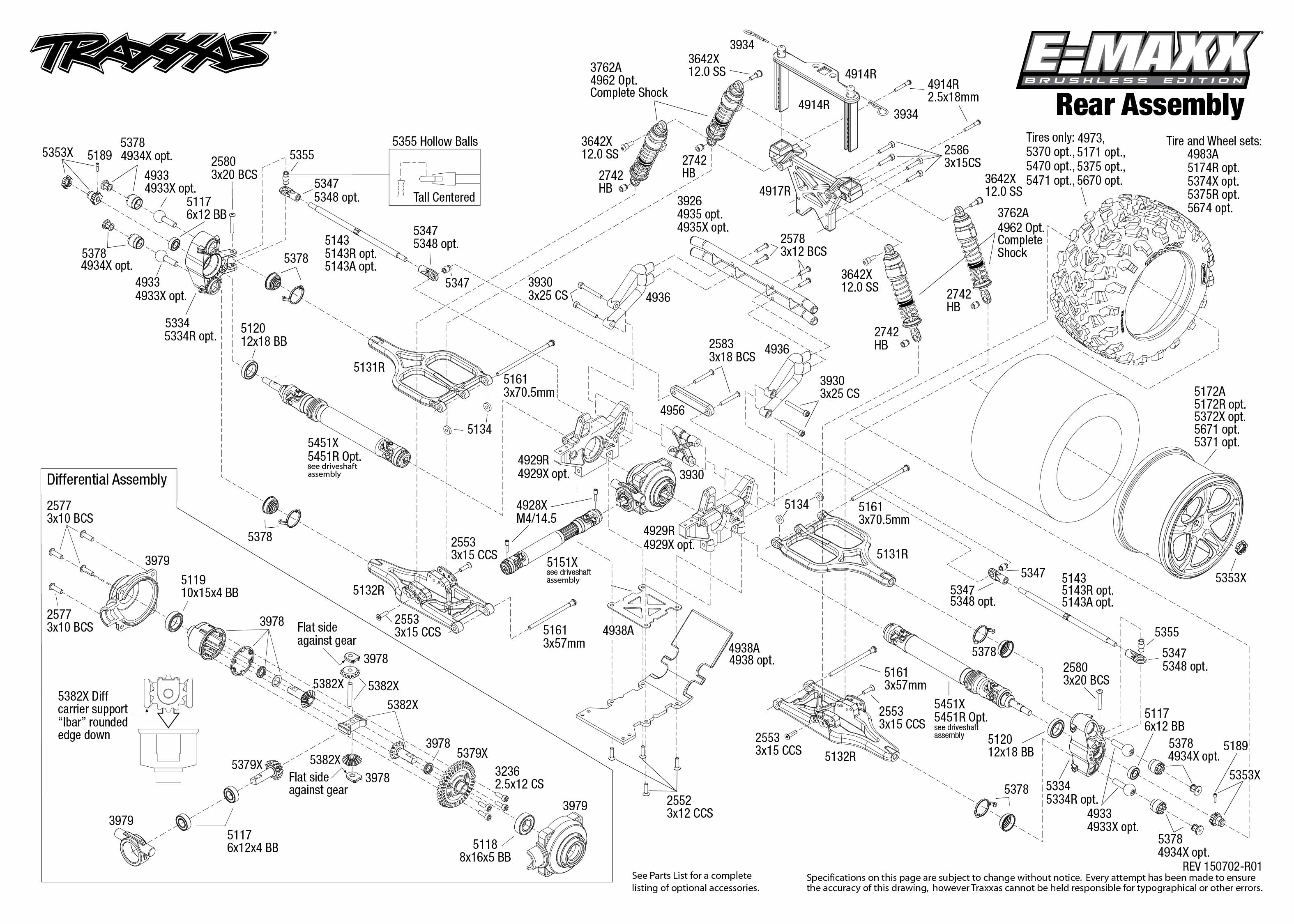 Traxxas Traxxas E-Maxx Brushless waterproof TSM ... brushed rc diagram 