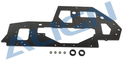 Oberes Chassis Seitenteil Carbon 2.0mm (T-Rex 700X)