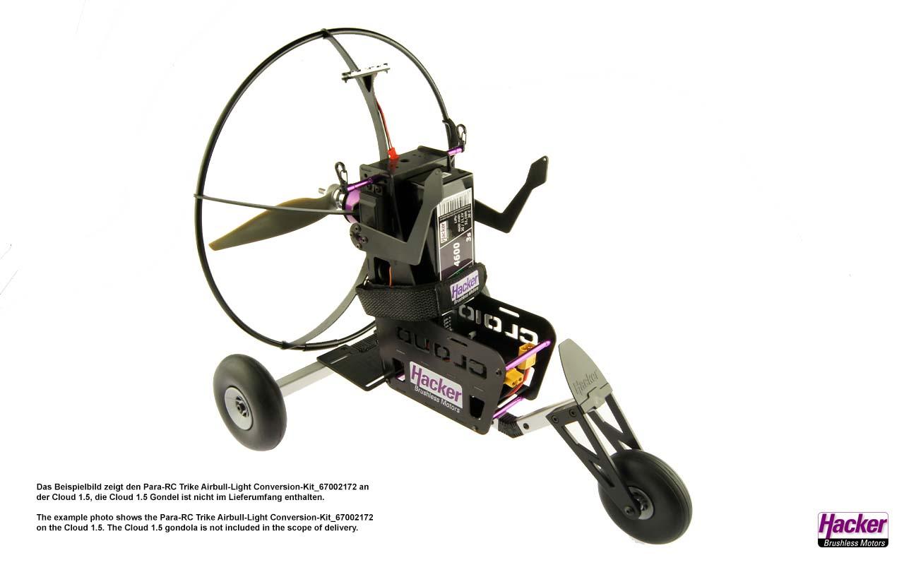 Hacker Para-RC Trike Airbull-Light Conversion-Kit, HAC-67002172