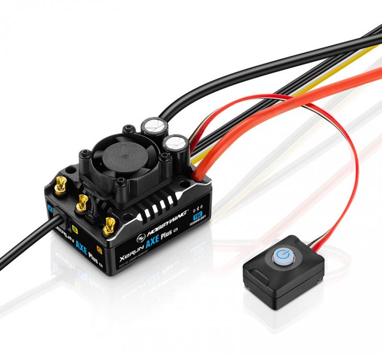 XeRun Brushless Regler AXE Plus R3 135A 2-6S Crawler ESC HobbyWing - Herst.-Nr. HW30113201