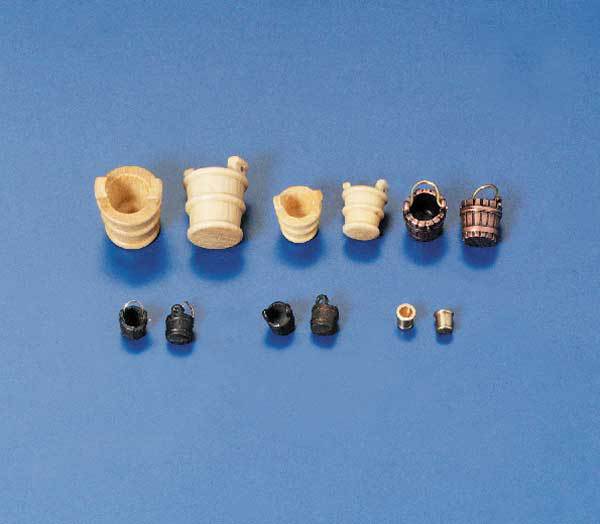 Eimer 6mm Metall brüniert (10 Stück) Krick - Herst.-Nr. 60631