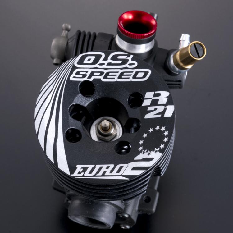 O.S. Engines RC-Car Motor O.S. Speed R21 Euro II Combo Set