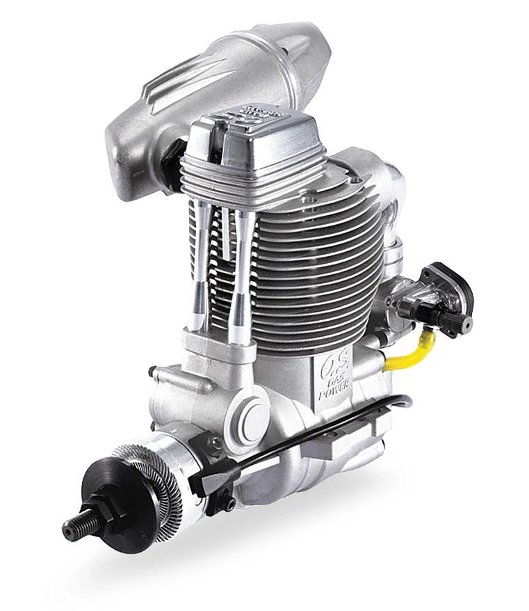 OS GF30 II 4Takt Benzinmotor (30cm³, mit Schalldämpfer) O.S. Engines - Herst.-Nr. 3A010