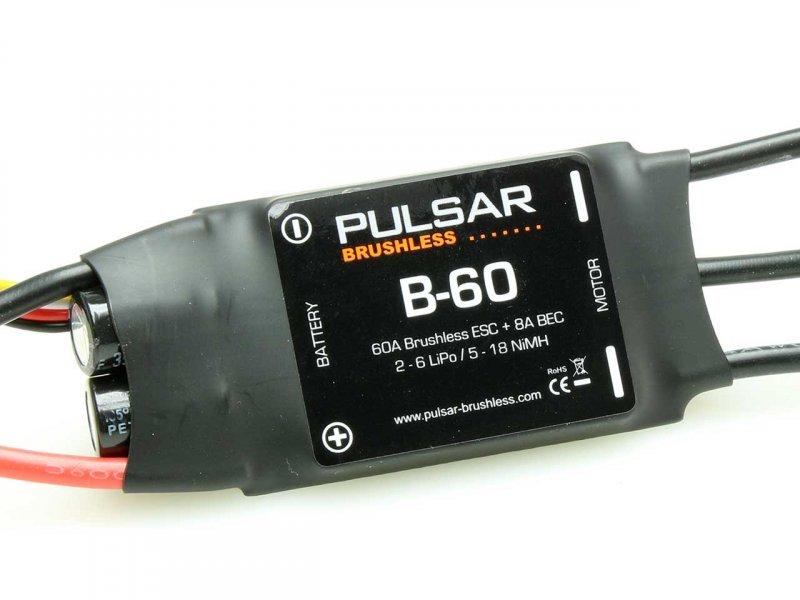 Brushless Regler PULSAR B-60 Pichler - Herst.-Nr. PI-15944