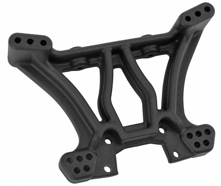 Rpm 70772 Rear Shock Tower Black Rustler 4x4 Vxl, Rustler Hoss Trx