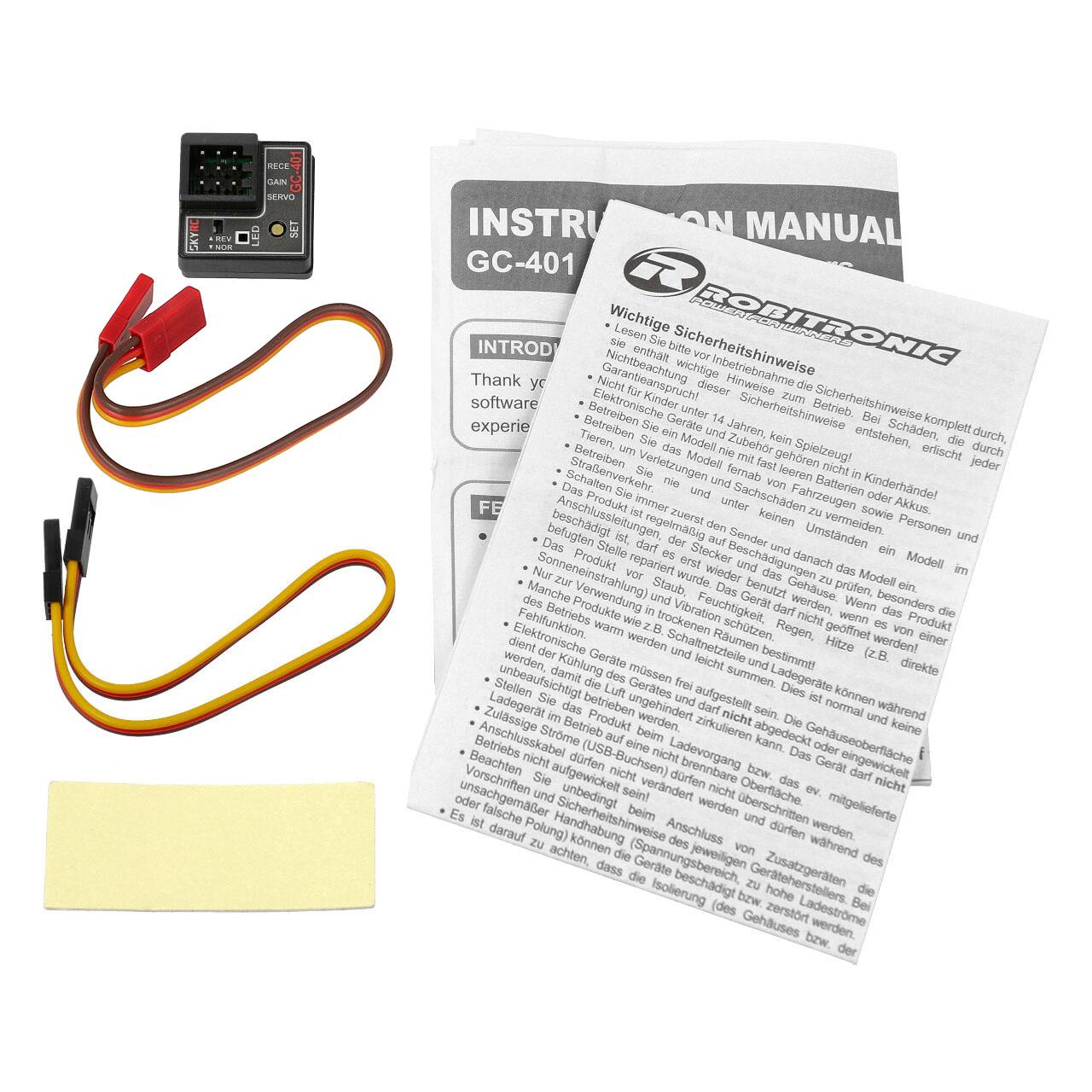 Giroscopio Di Precisione SkyRC GC401 SK-600142-02 – Per Modellismo E Radiocomandi