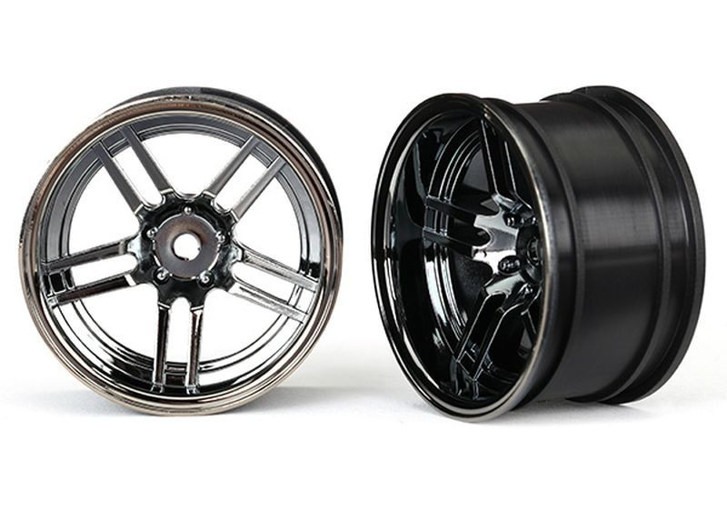 Spake black. Chrome wide".