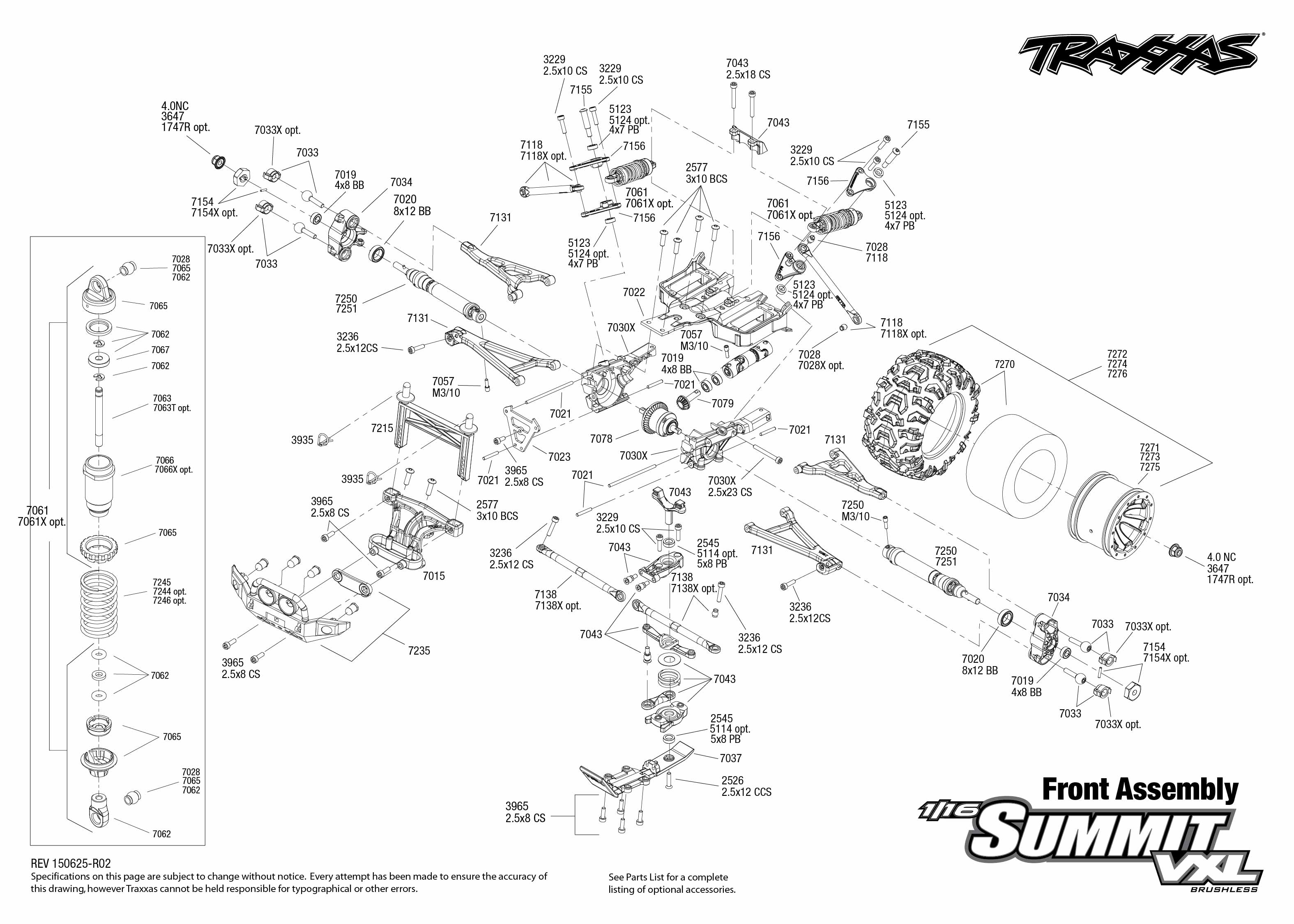 Traxxas E Revo Parts Diagram