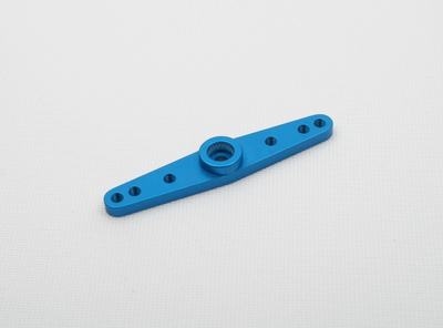 Hitec Abtriebshebel Metall blau zweiarmig (Q-MI 24T)