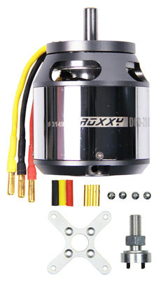 Brushless Motor Roxxy Outrunner D63-72 Air (200KV)