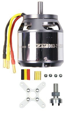 Brushless Motor Roxxy Outrunner D63-72 Air (230KV)