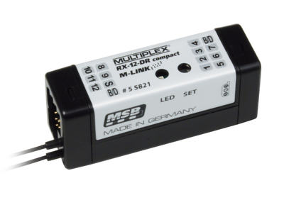 Empfänger RX-12-DR compact (M-LINK 2,4 GHz)