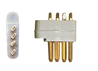 Stecker (MPX) 4-Pol (5 Stück)