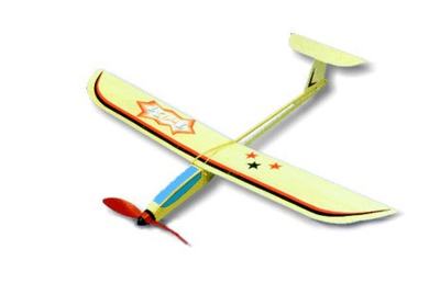 Balsa Gummimotor Modell Twist  Segler (SW=69cm)