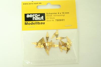 Scharnier  4x14mm (20 Stück)