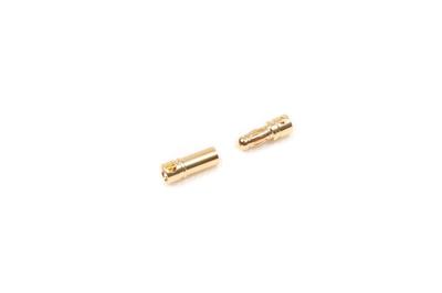 Goldkontaktstecker Lamelle 3,5mm (1 Paar)