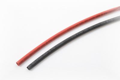 Schrumpfschlauch 3 mm Set (25 cm) (rot/schwarz)