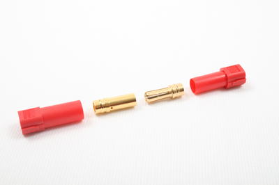 XT150 - Stecker Buchse (1 Paar) - rot