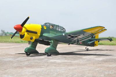 Junkers JU87-B2 Stuka 50-60cc ARF (SW=230cm)