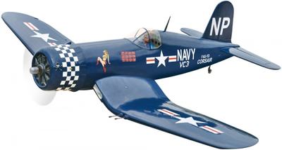 Corsair F4U 55cm³ Benzin ARTF mit Einziehfahrwerk (SW=228cm)