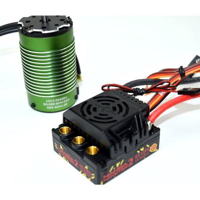 Brushless Mamba Monster-2 1:8 25V WP ESC & 1512-2650KV Sensor Motor