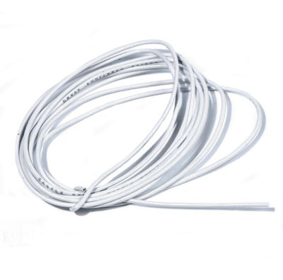 Silikonkabel, 1,5m, 20 AWG, weiß