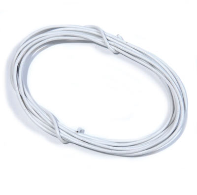 Silikonkabel, 1,5m, 24 AWG, weiß