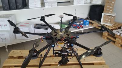 DJI S800 V1 (Spreading Wings) Vorführmodell fertig gebaut