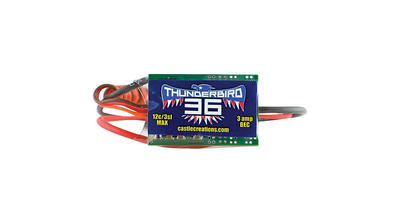 Brushless Regler Thunderbird 36A, 15V BEC Sport BL BEC