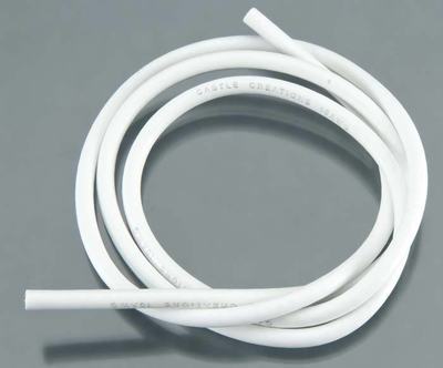 Silikonkabel, 0,91m, 10 AWG weiß