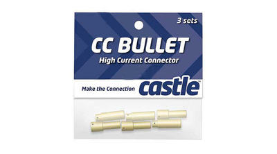 5,5mm Goldsteckverbindungen (Stecker, Buchse) (3 Paar)