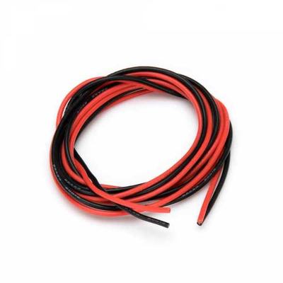 Silikonkabel Rot & Schwarz 0,3mm² (AWG22, 1m)