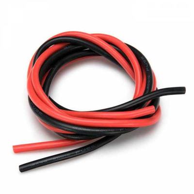 Silikonkabel Rot & Schwarz 3,41mm² (AWG12, 1m)