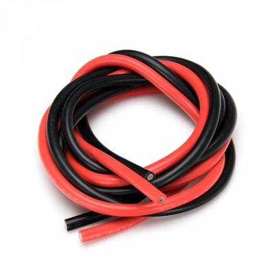Silikonkabel Rot & Schwarz 5,26mm² (AWG10, 1m)