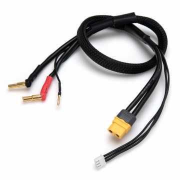 Ladekabel 4/5mm 2S CAR LiPo zu XT60 (12AWG 500mm)