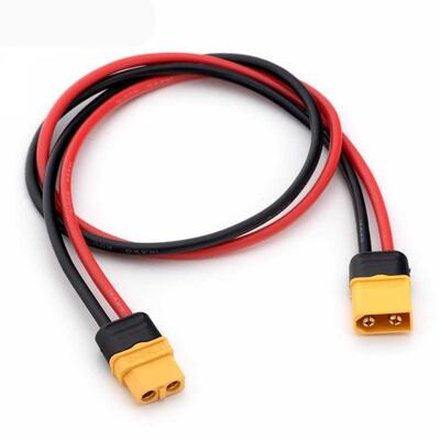 Ladekabel XT60 Stecker zu XT60 Buchse, 14AWG, 500mm